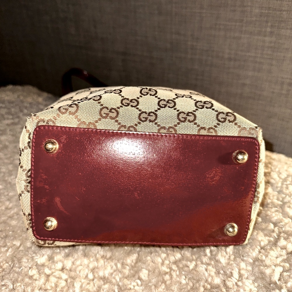 GUCCI ๐ค GG Eclipse Canvas Tote - Picture 7 of 8